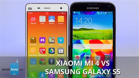 Xiaomi Mi 4 vs Samsung Galaxy S5 Plus Karşılaştırma